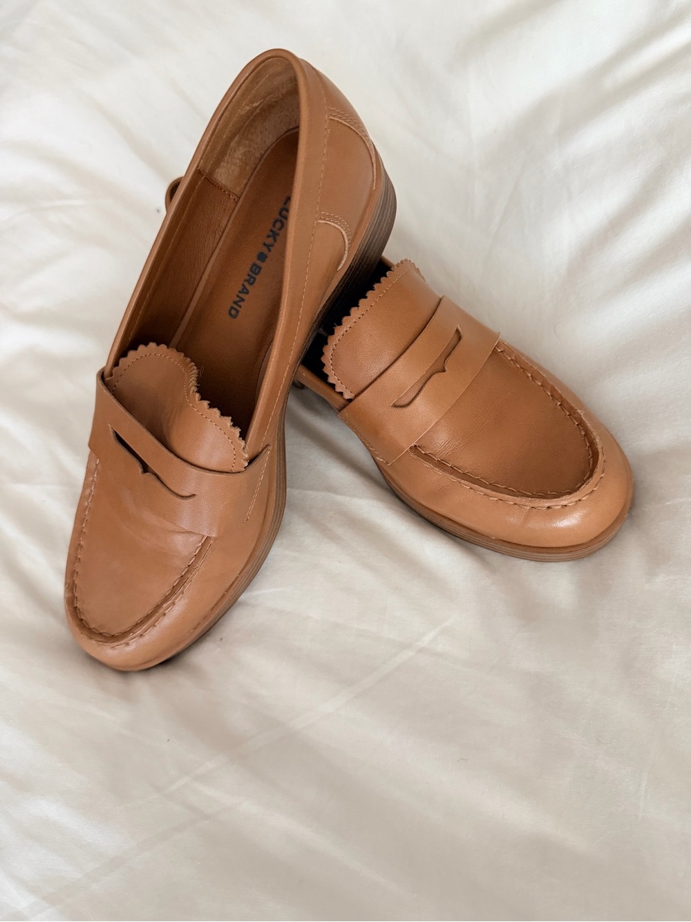 Lucky Brand Leather Penny Loafers